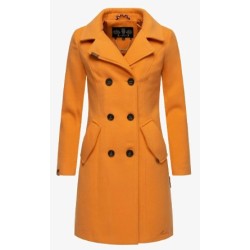 NANAKOO Manteau classique femme couleur abricot